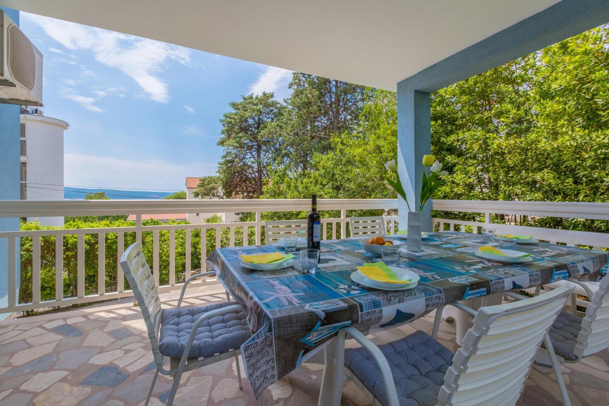 Apartments Podvezanec Crikvenica Eksteriør bilde